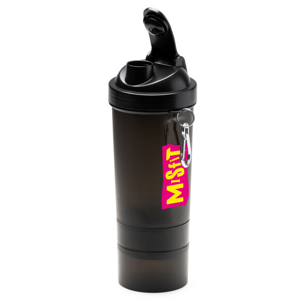 Misfit  - Matte Black Shaker With Mix Ball + Storage Thumbnail